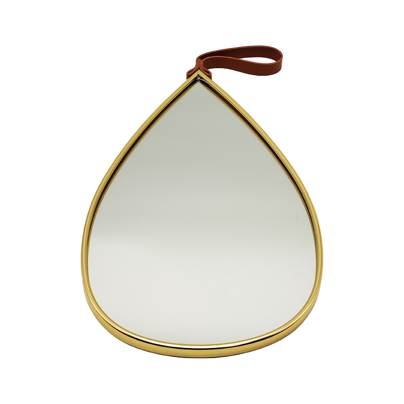 MIRROIR DECO METAL 29X18 CM MODELE OR