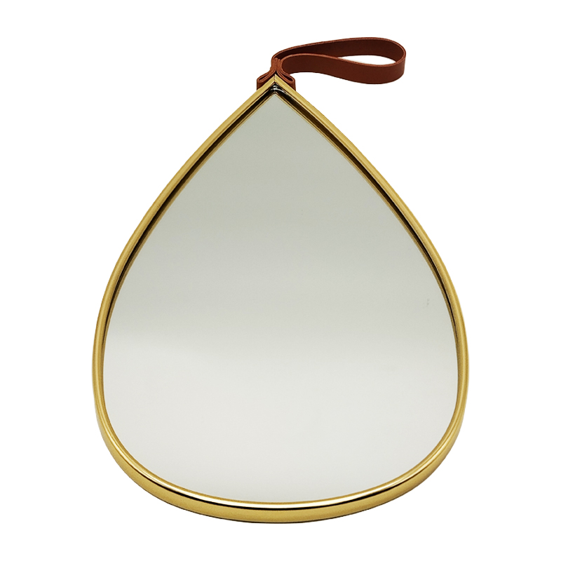 MIRROIR DECO METAL 34X22 CM MODELE OR