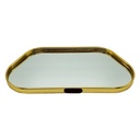 PLATEAU DECO METAL FORME NUAGE 40X21 CM MODELE OR