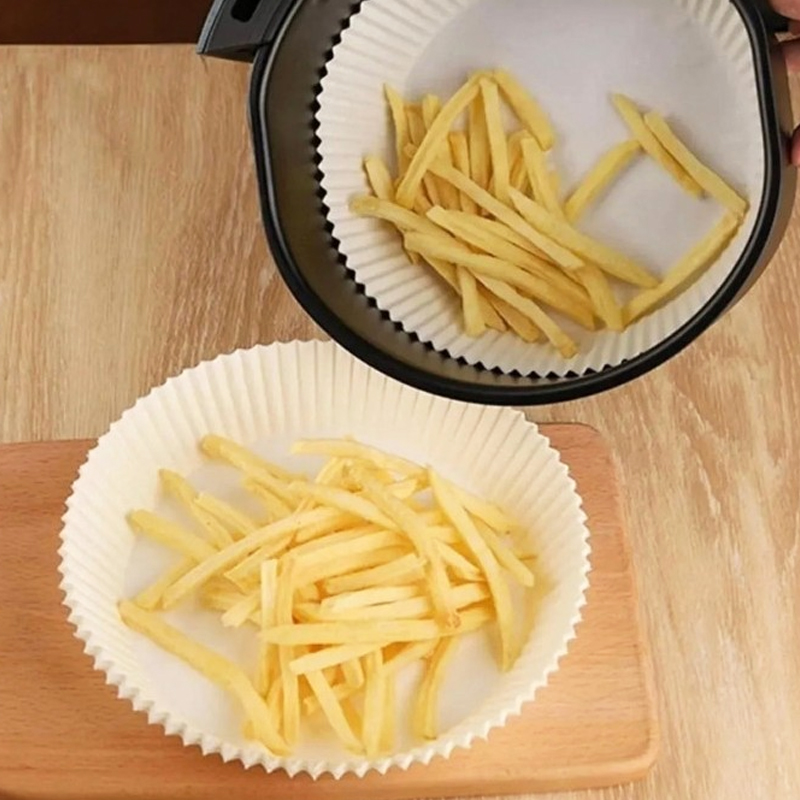 PAPIER AIR FRYER 50 PIEES 23X4.5 CM COULEUR BLANC
