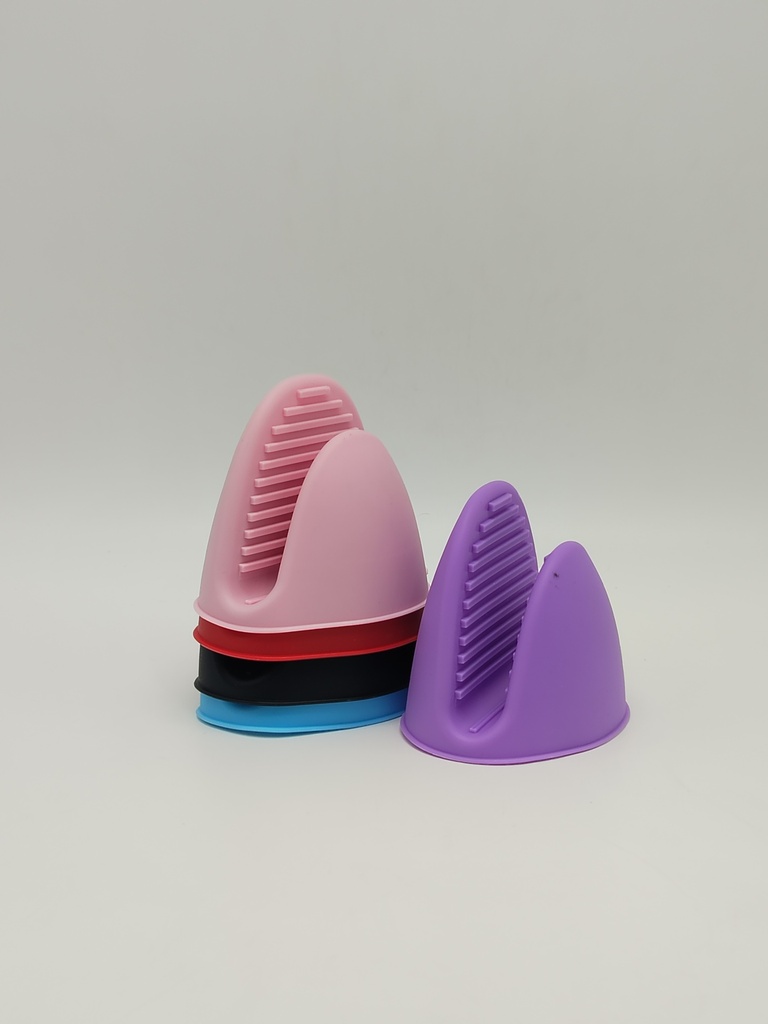 GANT A FOUR SILICONE 7X8 CM MIX ROUGE/VERT/ORANGE/BLEU
