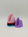 GANT A FOUR SILICONE 7X8 CM MIX ROUGE/VERT/ORANGE/BLEU