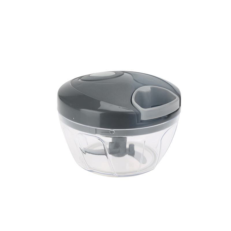 Hachoir manuel, lame inox, 13x9 cm mix couleur Noir / Bleu / Gris / Rose