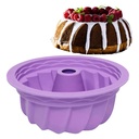 Moule silicone 23 cm mix couleur Vert / Bleu / Rose