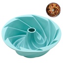 Moule silicone 24 cm mix couleur Vert / Bleu / Gris / Violet
