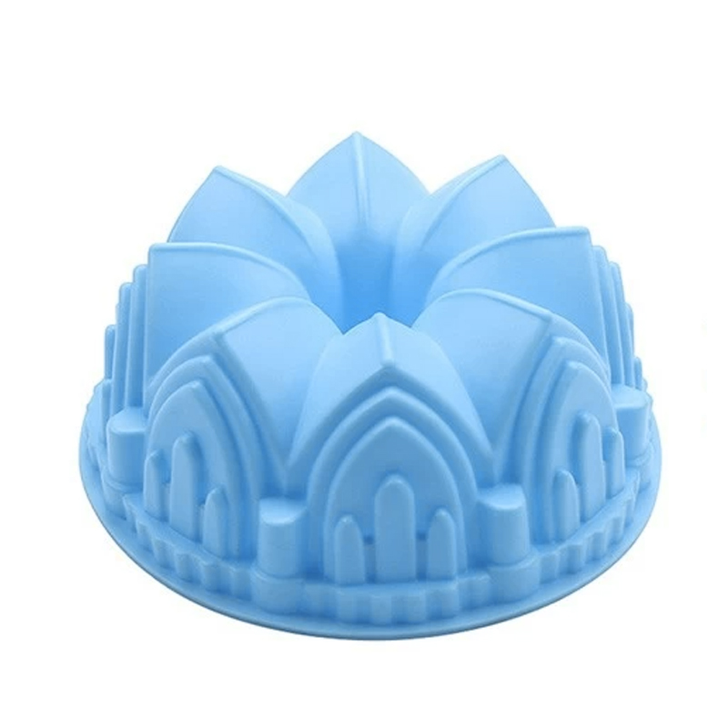 Moule silicone 22 cm mix couleur Vert / Bleu