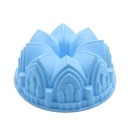 Moule silicone 22 cm mix couleur Vert / Bleu