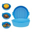 Moule silicone AIR FRYER 20 cm mix couleur Bleu / Noir / Gris