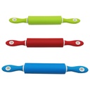 Rouleau à patisserie en silicone 53 cm mix couleur Rouge / Bleu / Vert