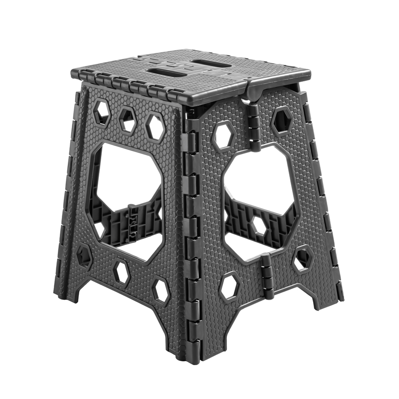 TABOURET MOYEN MODELE 28X23X35.5 CM MODELE NOIR