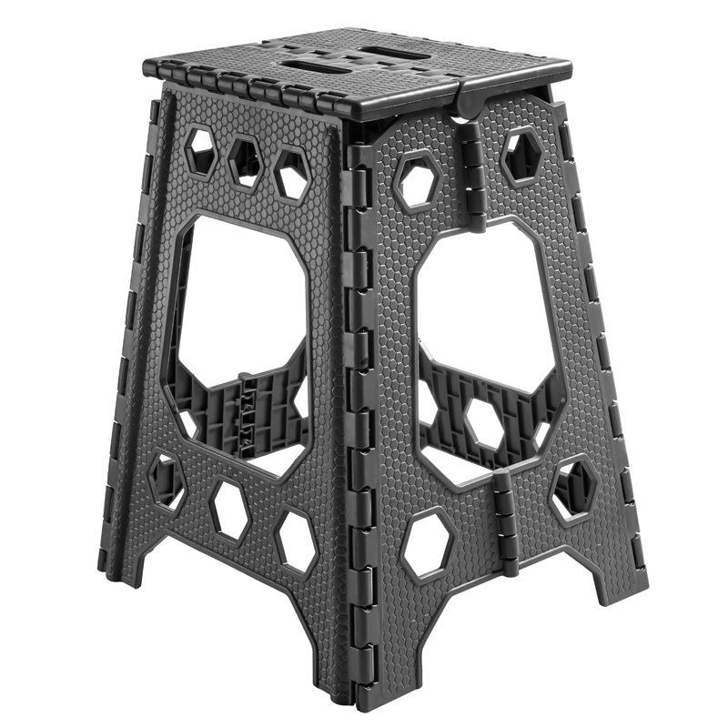 TABOURET GRAND MODELE 28X23X46 CM MODELE NOIR