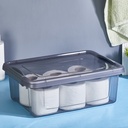 BOITE ALIMENTAIRE EN PLASTIQUE 12 LITRES COULEUR MAT