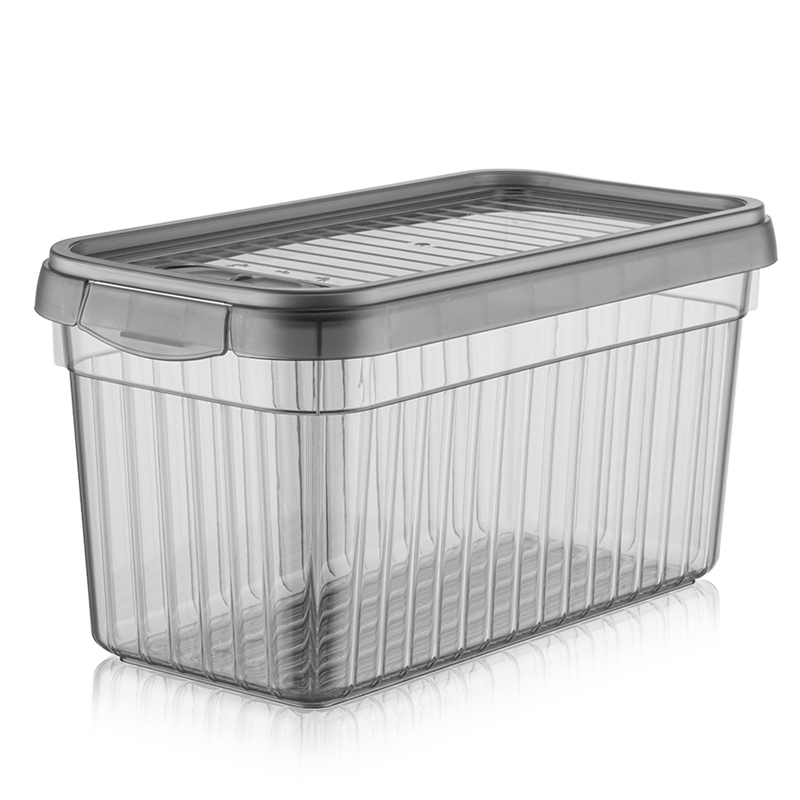 BOITE ALIMENTAIRE LONG FORMAT 4 LITRES 15X29X15 CM COULEUR MAT
