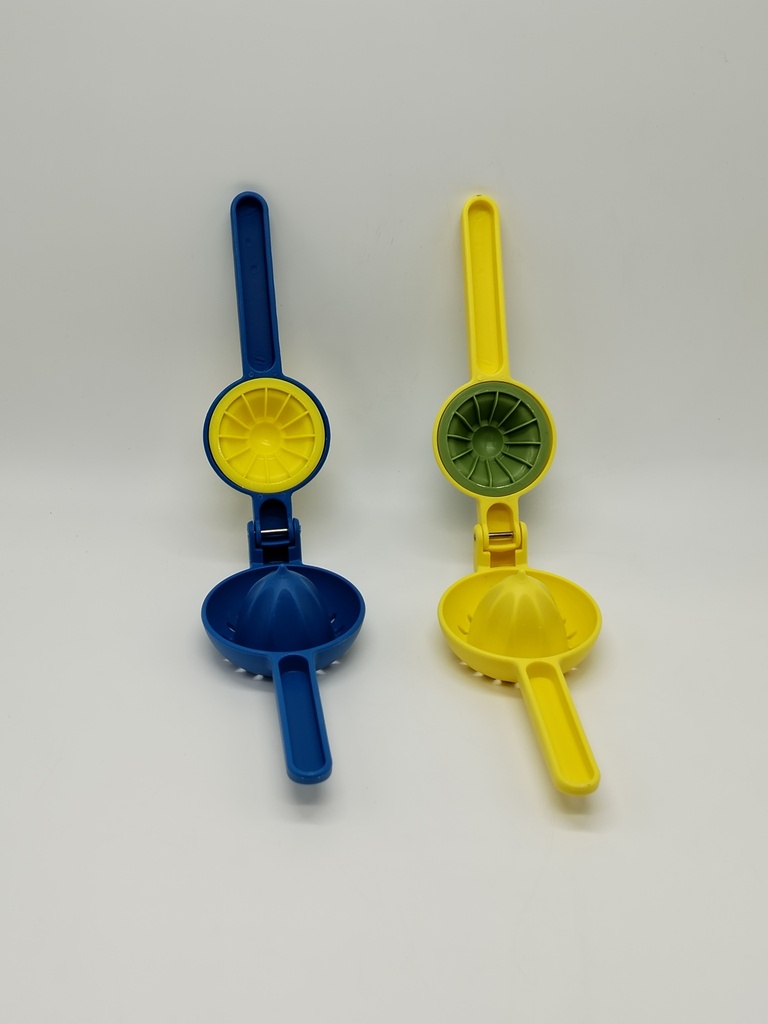 Presse citron 22x10 cm plastique couleur Vert / Jaune