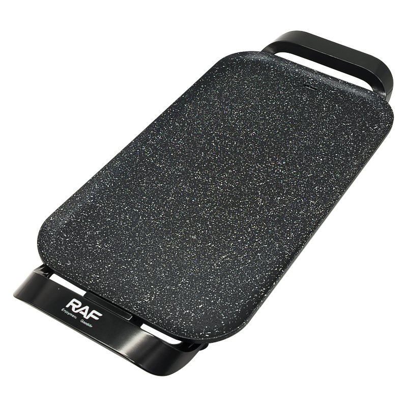 Plancha Electrique 48x26 cm 1800 W Couleur Noir