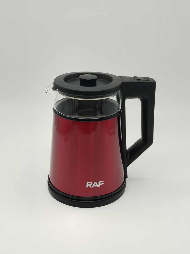 Bouilloire électrique 1,8 Litres 2000 W Couleur mix Rouge / Vert / Marron