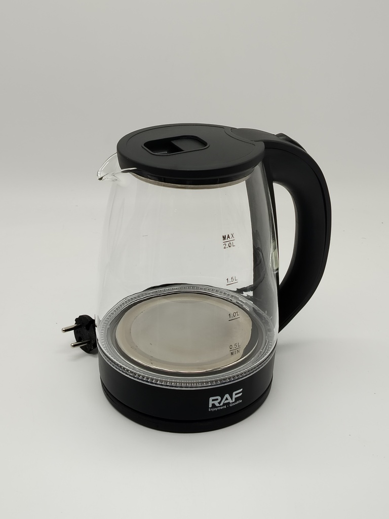 Bouilloire 2 Litres 1500 W mix Noir / Gris