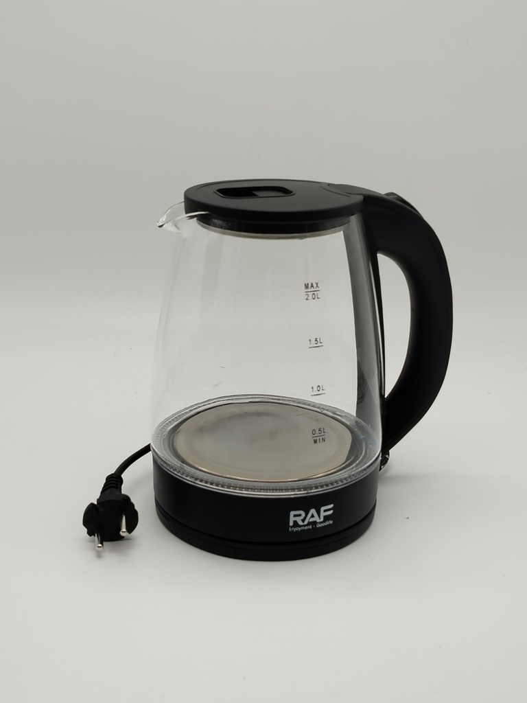 Bouilloire 2 Litres 1500 W mix Noir / Gris