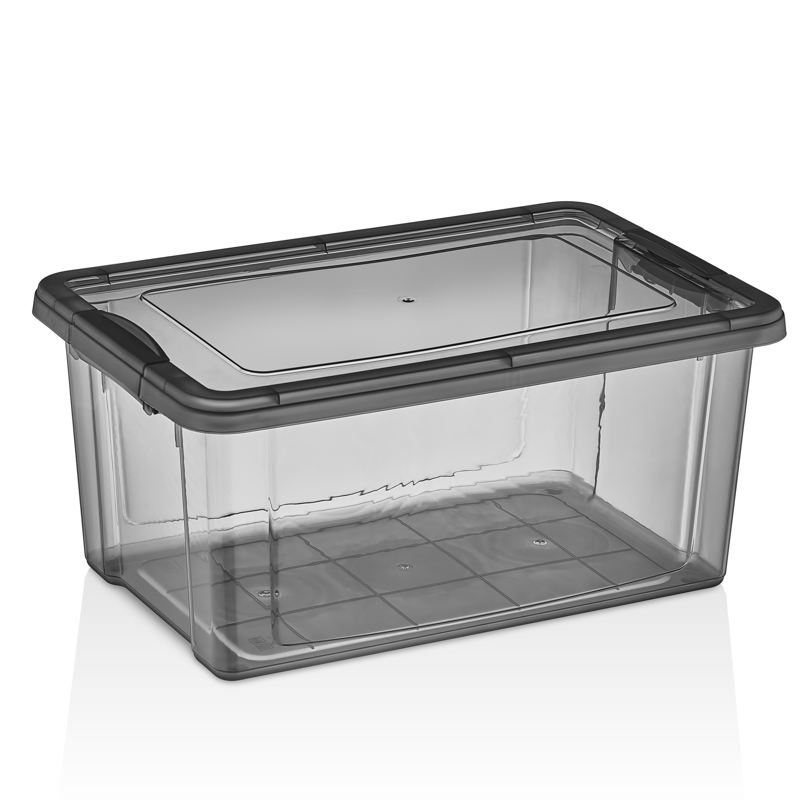 BOITE ALIMENTAIRE 5 LITRES (29x18.5x14cm) PLASTIQUE COULEUR MAT
