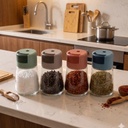 POT A EPICE 11x6 CM COULEUR MIX BLEU / GRIS / VERT/ ROSE