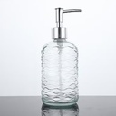 Distributeur savon en verre 350 ML transparent