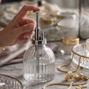 Spray parfum 200 ML en verre transparent