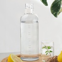 Bouteille en verre 750 ML 