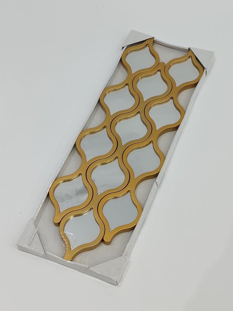 Mirroir déco 71x11,5 cm