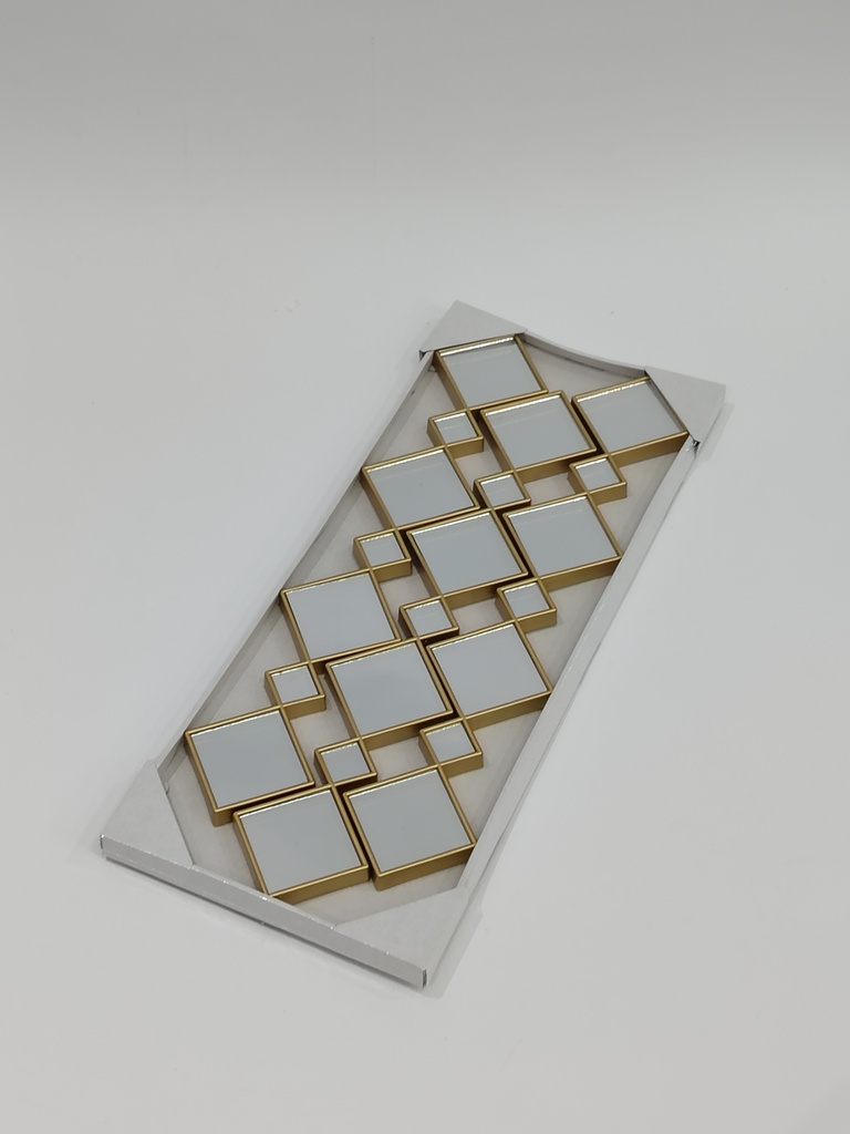 Mirroir déco 62x12 cm