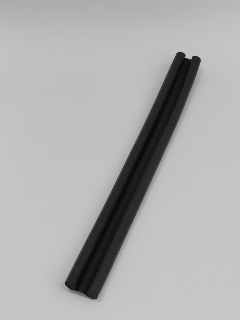 Dessous de porte 94x9 cm couleur noir