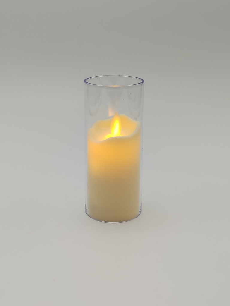 Bougie déco LED 12 x 5 cm