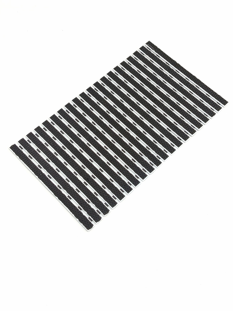 TAPIS DE DOUCHE 70X40 CM COULEURS MIX GRIS / NOIR / MARRON