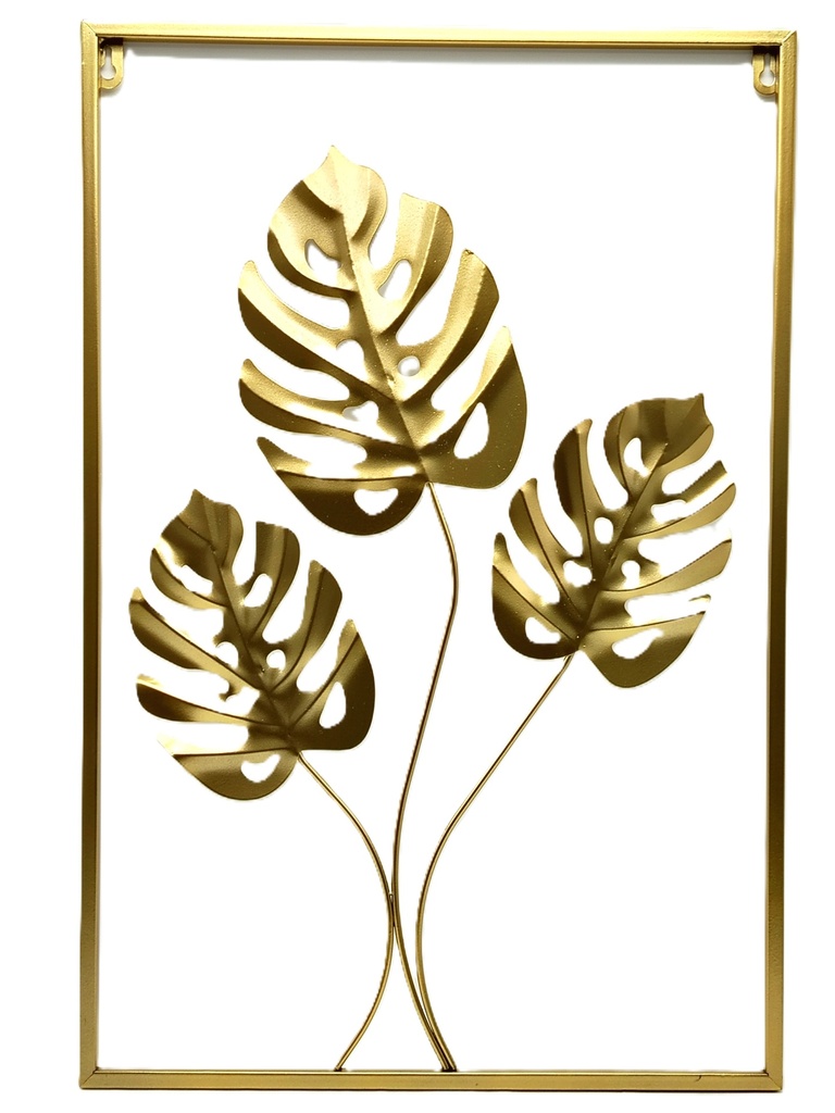 TABLEAU MURAL DECORATIF 60X40 CM MODELE OR