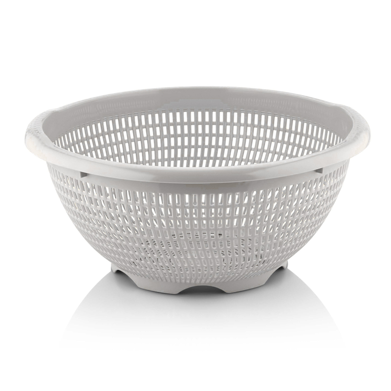 PASSOIRE 10 LITRES MIX GRIS / BLANC