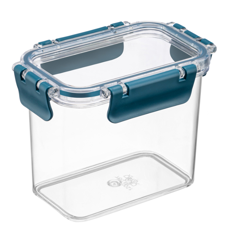BOITE EN PLASTIQUE CLIPS 760 ML MIX JAUNE / ROUGE / BLEU
