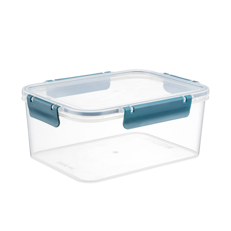 BOITE EN PLASTIQUE CLIPS 2850 ML MIX JAUNE / ROUGE / BLEU
