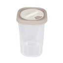 POT EPICE EN PLASTIQUE TRANSPARENT 350 CC