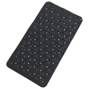 Tapis de bain 68x37 cm Mix couleur blanc / bleu / noir / marron / vert