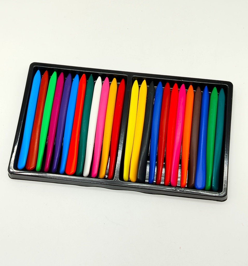 Boite crayons 24 pièces