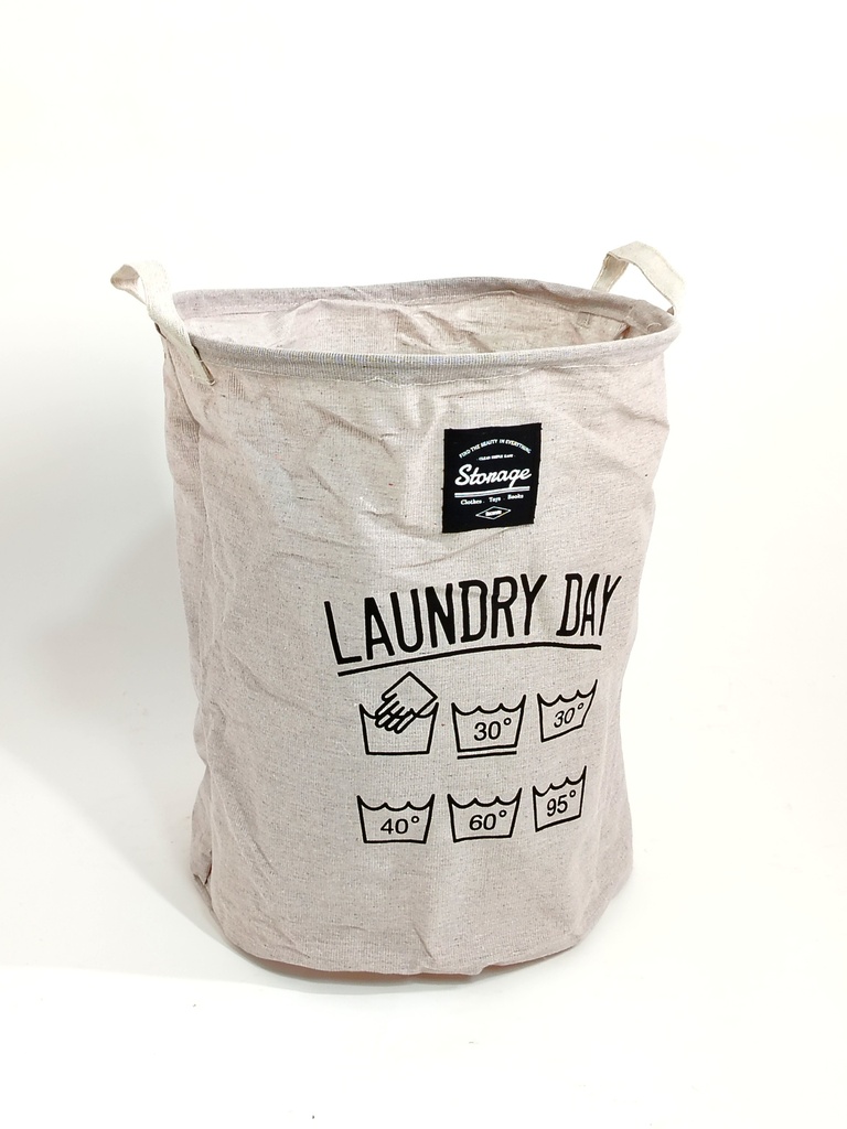 Bac à linge 42*36 cm couleur gris