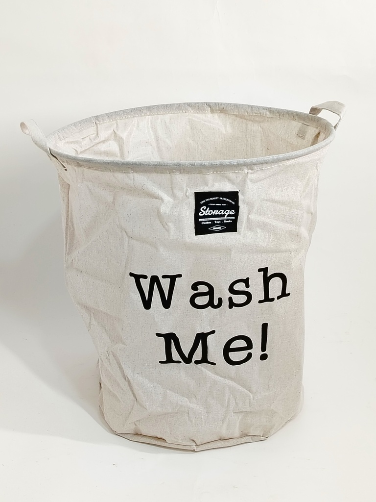 Bac à linge 50*40 cm couleur blanc