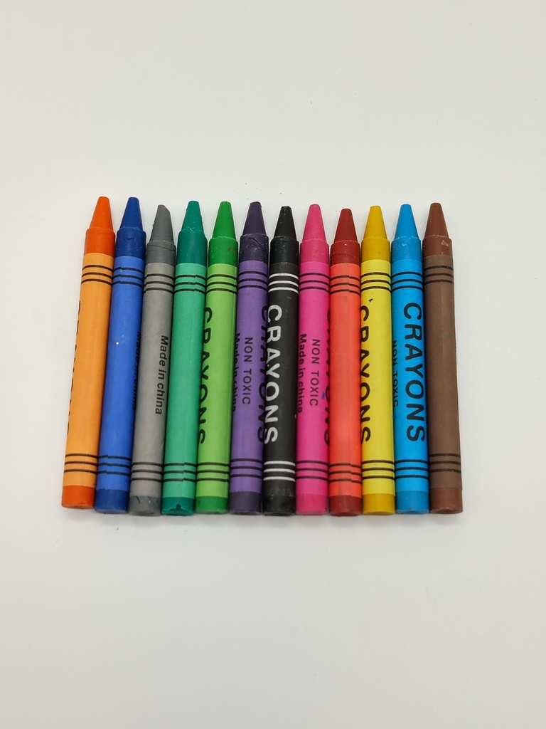 12 crayons de couleurs