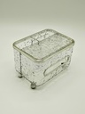 Boite à mouchoir plastique 18,5*13,5/13 cm transparent