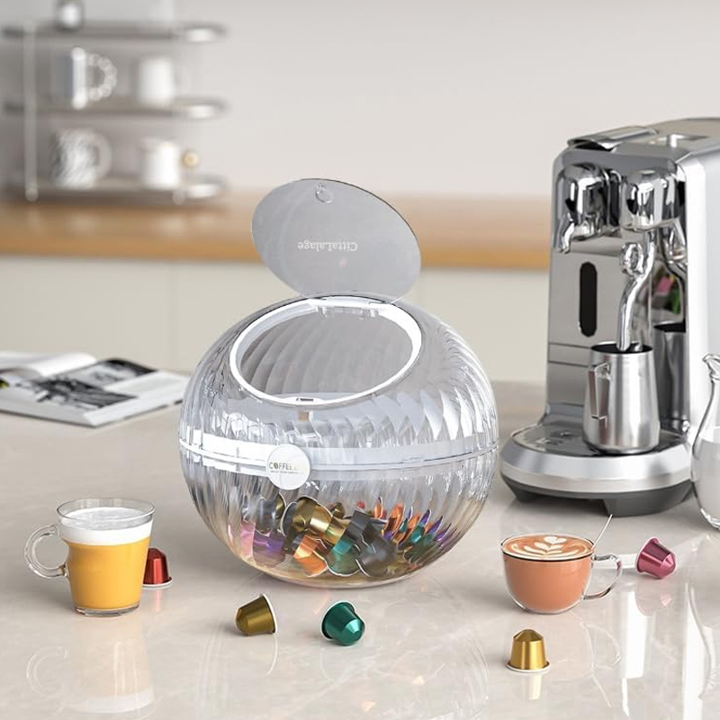 Boîte à mouchoir / capsules 19*12 cm modèle argent