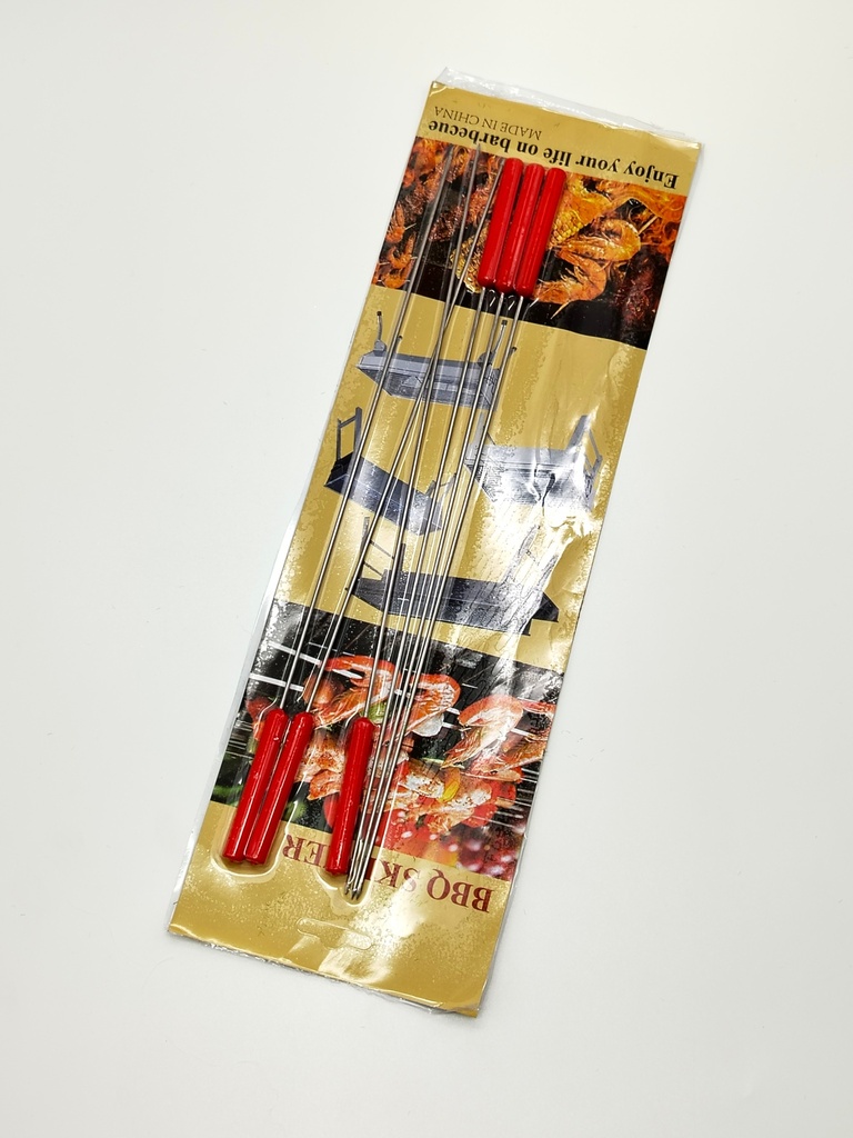 Set 6 brochettes 33 cm