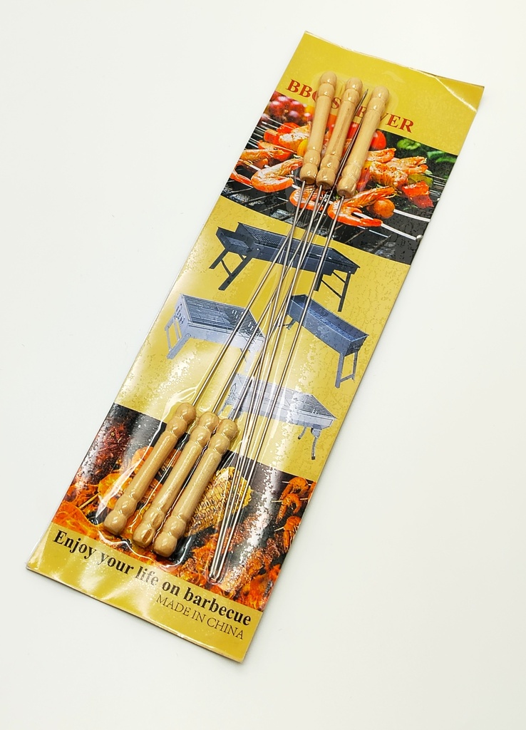 Set 6 brochettes 36 cm