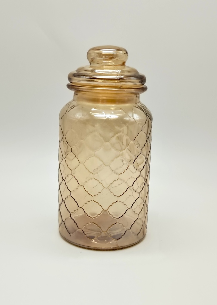 Bocal en verre or 1200 ML