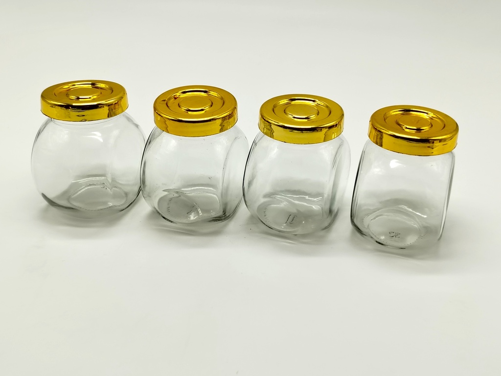 Set 4 pot épices en verre