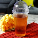 GOBELET 600 ML AVEC PAILLE VERE