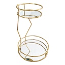 PRESENTOIR DECO METAL 2 NIVEAUX